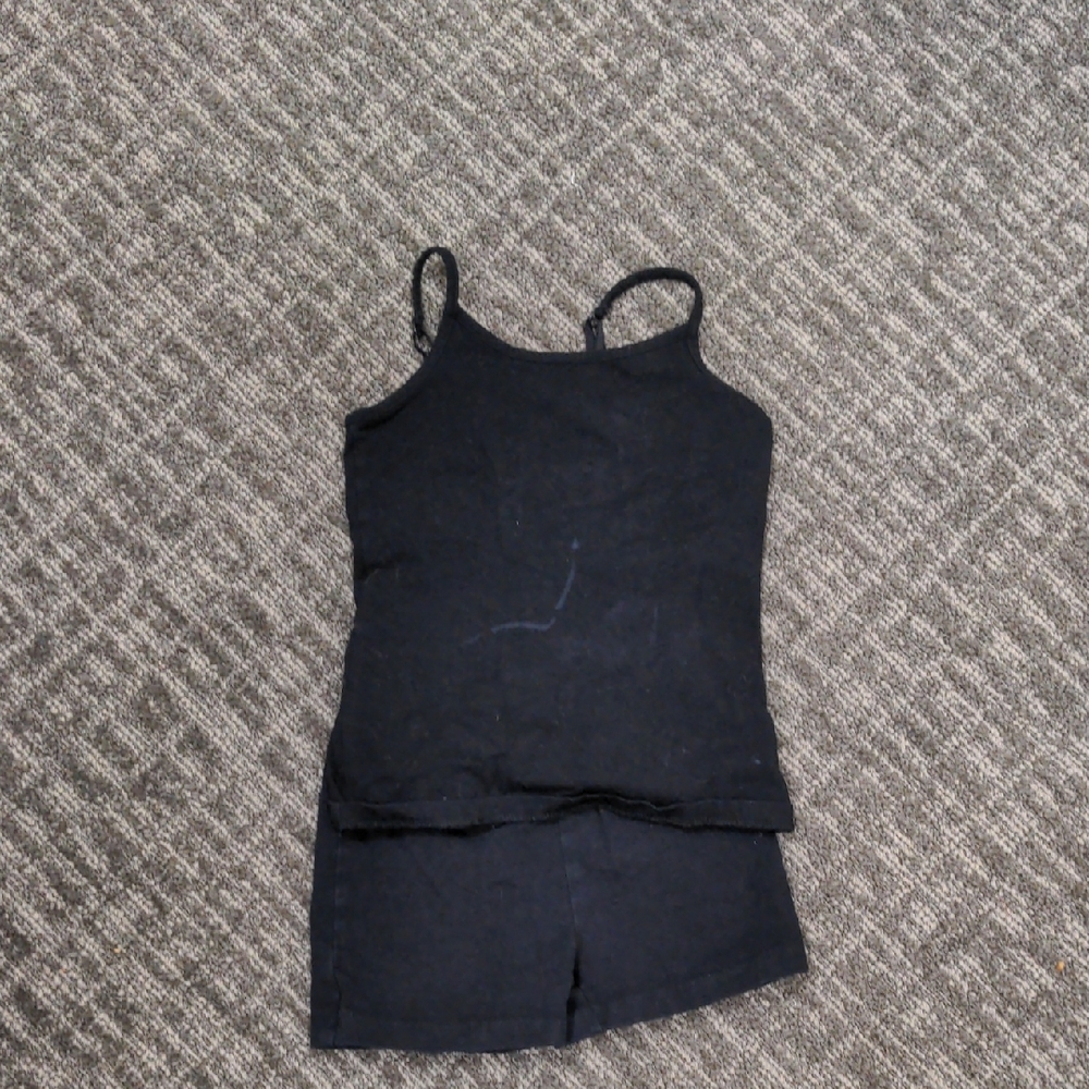 The Children's Place Black Kids Matching Set
